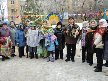 Дворовая елка