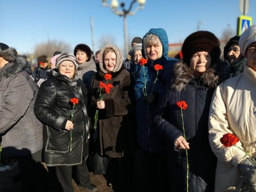 Митинг к 125-летию Ф. Г. Логинова
