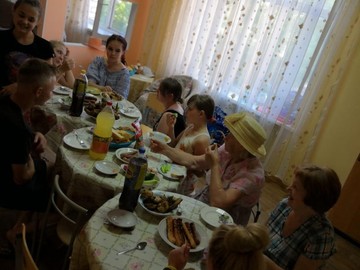 Активисты Школы социальной активности в гостях у воспитанников Волжского детского дома
