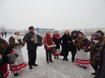 Масленица в новом парке «Новый город»